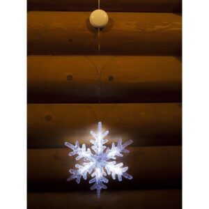 საახალწლო მოსართავი "თოვლის ფიფქი"