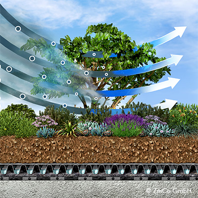 binds dust and toxic particles