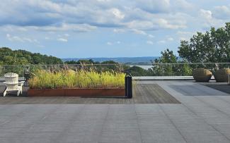walkways on rooftops